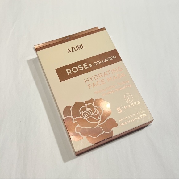 Azure Rose & Collagen Face Masks - Picture 1 of 4